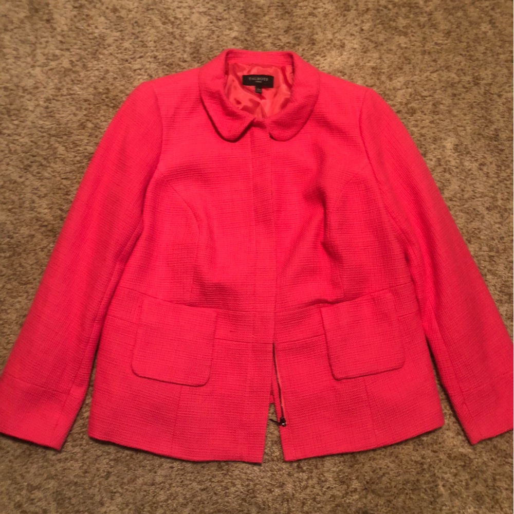 Talbots Hot Pink Suit Jacket 💕